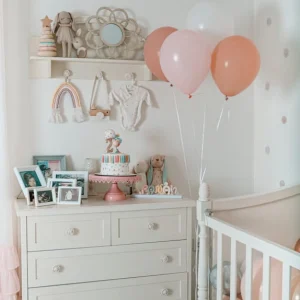 Vintage-Style Nursery Dresser